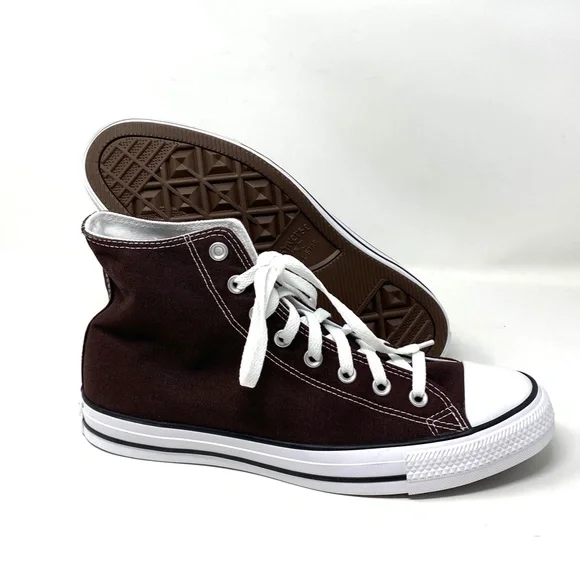 Converse Ctas High Skate For Men Casual Shoes Brown Canvas Custom 152620C-WBW - Picture 3 of 8